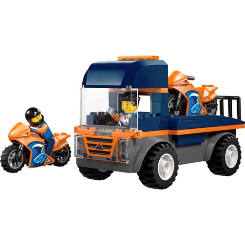 LEGO 60491 Camión de Transporte de Motos