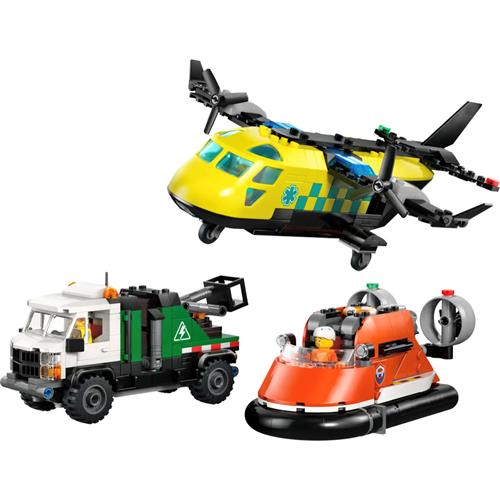 LEGO 60505 Remix: Avión, Camión Técnico y Aeordeslizador