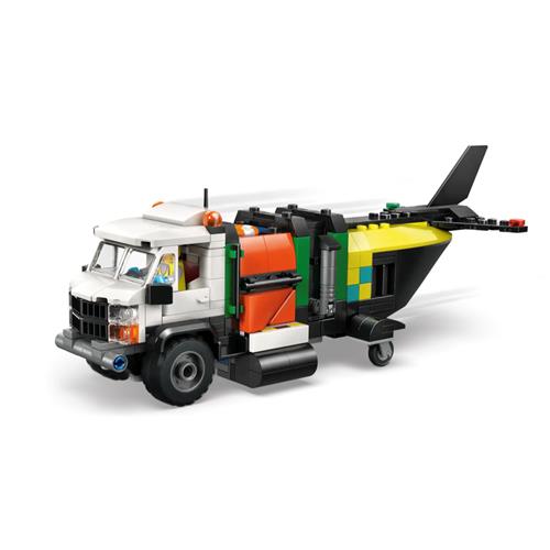 LEGO 60505 Remix: Avión, Camión Técnico y Aeordeslizador