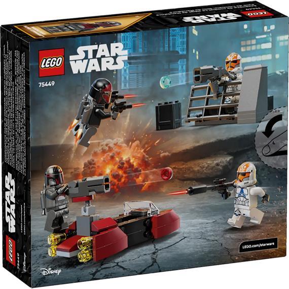 LEGO 75449 Pack de Combate: Asedio de Mandalore