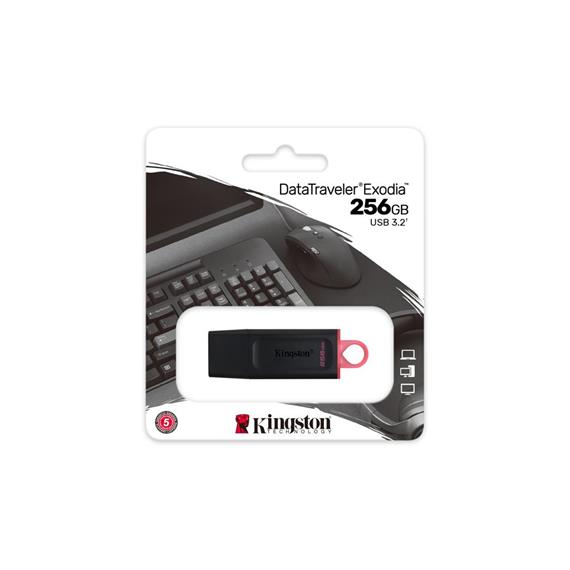 Memoria USB 256GB 3.2 Kingston Datatraveler Exodia