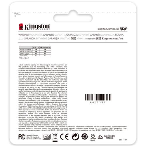 Memoria USB 256GB 3.2 Kingston Datatraveler Exodia M
