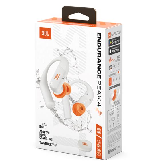 Jbl Endurance Peak 4 Auricular Bluetooth White