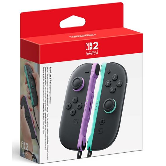 Nintendo Switch 2 Mando Joy-Con Pareja Violeta y Verde