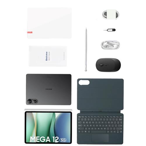 Blackview Mega 12 Tablet 12" QFHD+ 12GB 256GB 50Mpx Gris