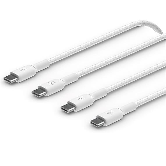Cable USB-C aUSB-C Belkin 1 Metro Pack 2 Unidades (CAB004BT1MWH2PK)