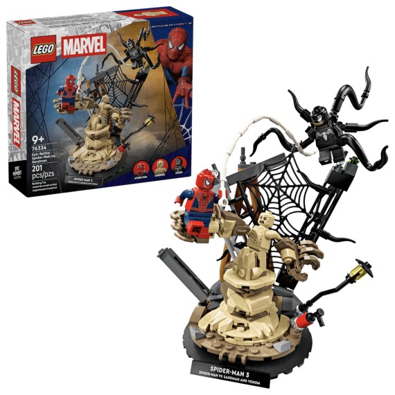 LEGO 76334 Epic Battle: Spider-Man vs. Sandman