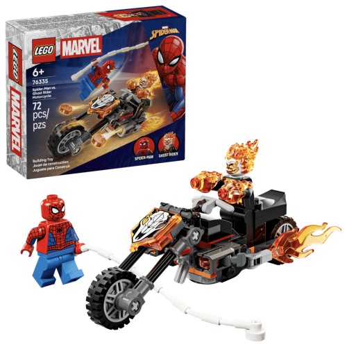 LEGO 76335 Spider-Man vs.Ghost Rider Motorcycle