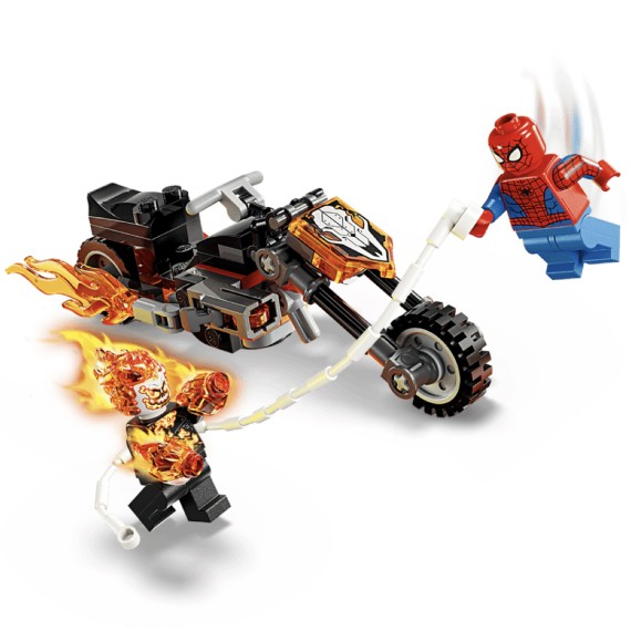 LEGO 76335 Spider-Man vs.Ghost Rider Motorcycle