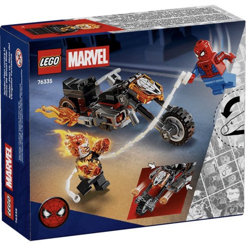 LEGO 76335 Spider-Man vs.Ghost Rider Motorcycle