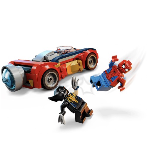 LEGO 76336 Spider-Man Car vs. Venomized Wolverine