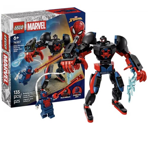LEGO 76337 Miles Morales Mech vs. Spider-Man 2099
