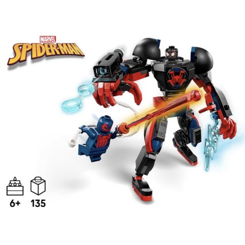 LEGO 76337 Miles Morales Mech vs. Spider-Man 2099