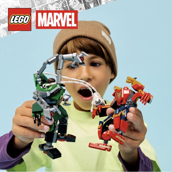 LEGO 76338 Mech Battle: Spider-Man vs. Doc Ock