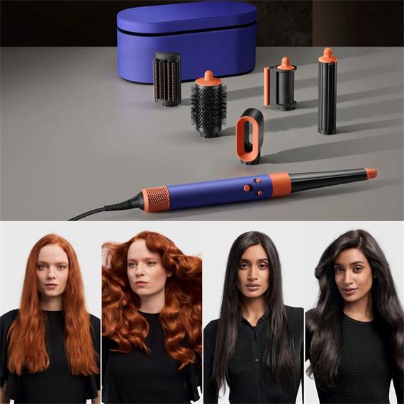 Dyson Airwrap HS08 ID Curly + Difusor Multi-Styler Vinca Blue/Topaz