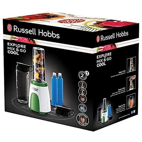 Russell Hobbs 25160-56RH Batidora de Vaso Mix & Go Cool