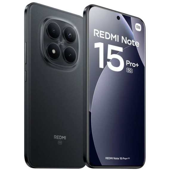 Xiaomi Redmi Note 15 Pro+ 5G 6.83" 8GB 256GB 200Mpx Titamium Black