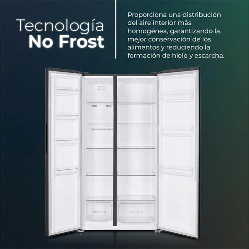 Svan SA18901ENFX Frigorífico Americano 177x90x59cm Inox