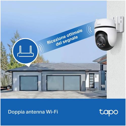 Tp-Link Tapo TC42 Cámara WiFi Exterior con Visión Nocturna e IA