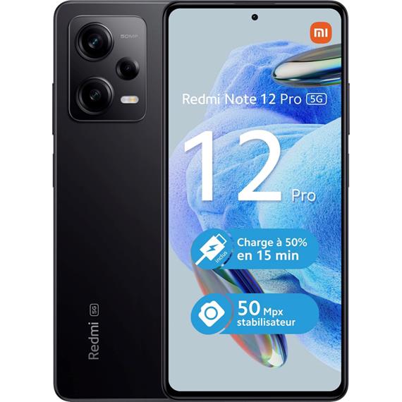 Xiaomi Redmi Note 12 Pro 5G 6.67" 8GB 128GB Negro Midnight