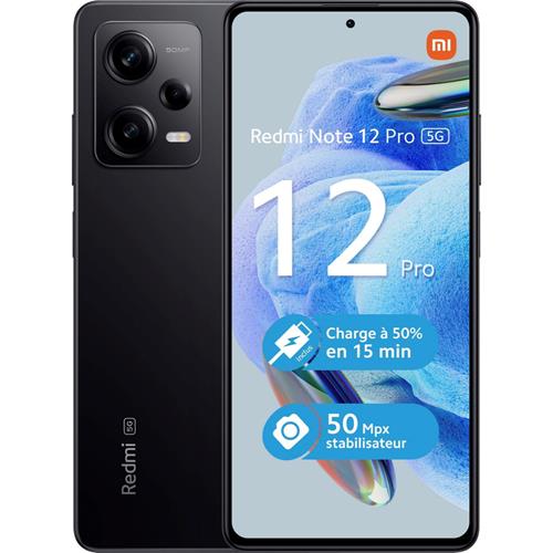 Xiaomi Redmi Note 12 Pro 5G 6.67" 8GB 128GB Negro Midnight