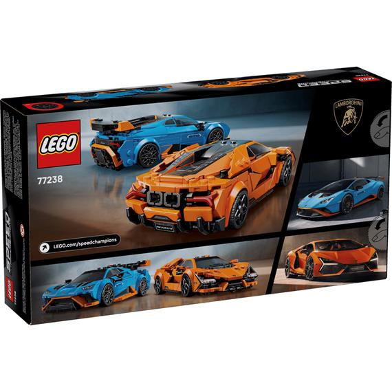 LEGO 77238 Lamborghini Revuelto & Huracan STO