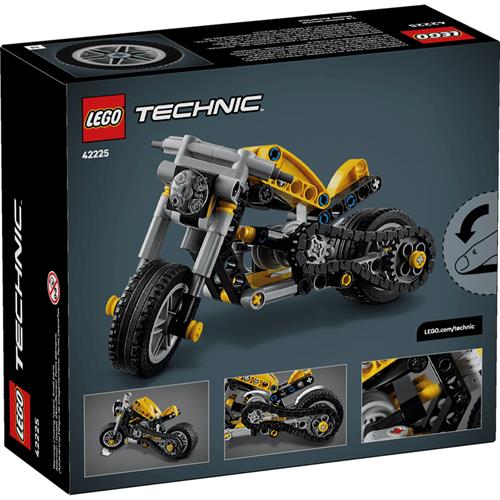 LEGO 42225 Yellow Motorcycle