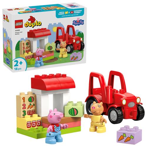 LEGO 10468 Tractor and Market