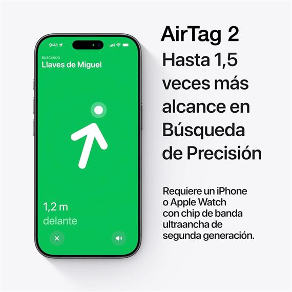 Apple AirTag 2ª Generación 4 pack (MFEA4ZY/A)