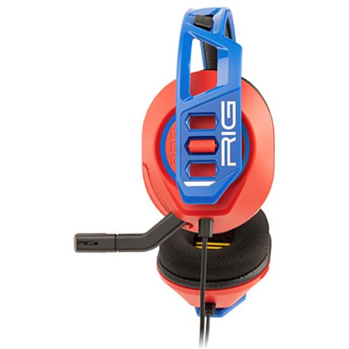 Rig Auricular Gaming 300 PRO HN Switch-Switch 2 Rojo y Azul