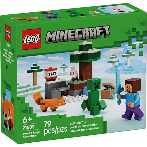 LEGO 21583 Steve´s Taiga Adventure