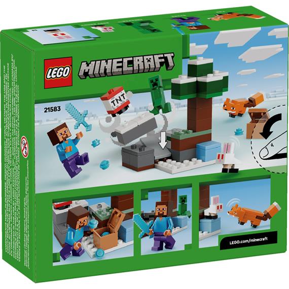 LEGO 21583 Steve´s Taiga Adventure