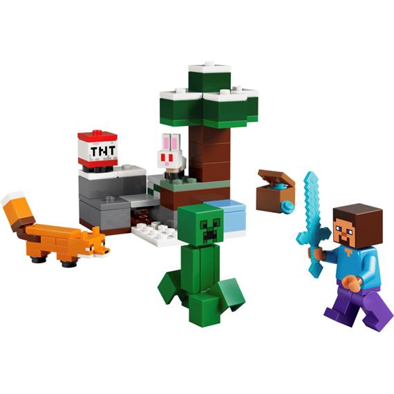 LEGO 21583 Steve´s Taiga Adventure