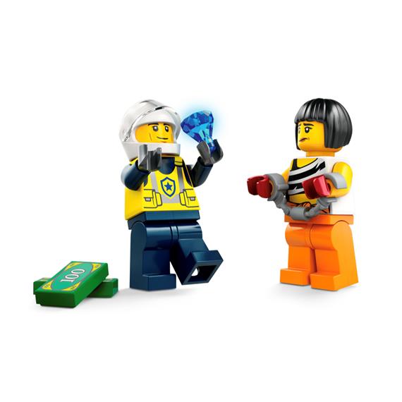 LEGO 60415 City Coche de Policía y Potente Deportivo
