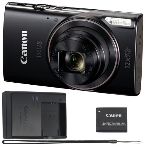 Canon Ixus 285 HS A Cámara Compacta Digital 12x Zoom Negra