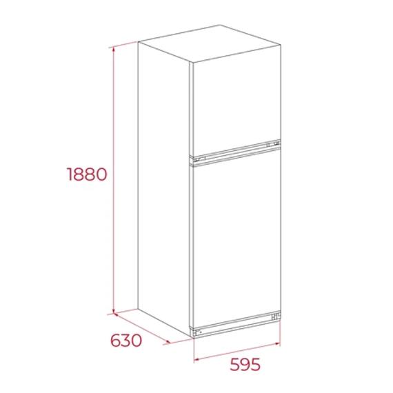 Teka NFL342 Frigo Blanco