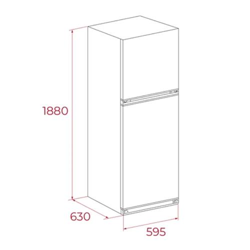 Teka NFL342 Frigo Blanco