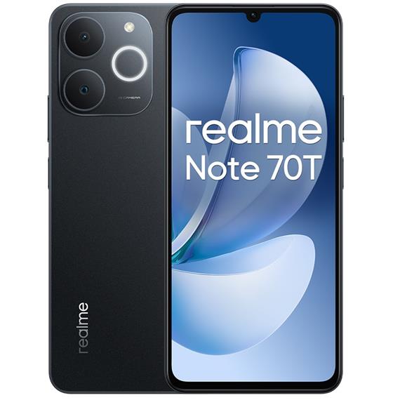 Realme Note 70T 6.74" 4GB 256GB Obsidian Black