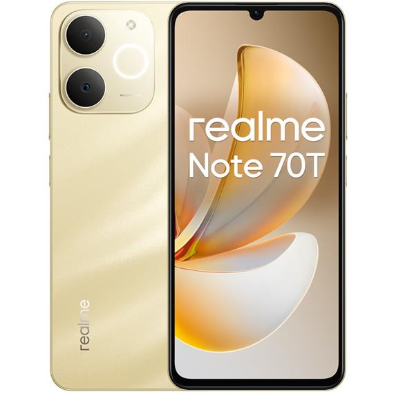 Realme Note 70T 6.74" 4GB 256GB Beach Gold