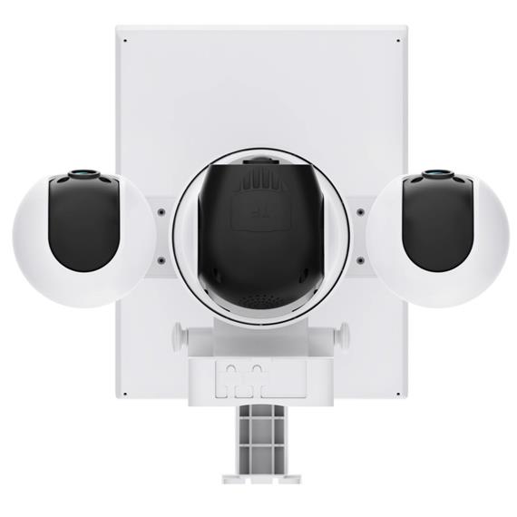 V380Max P19SE-4G V380 Pro Cámara de Seguridad Triple con 4G y Panel Solar