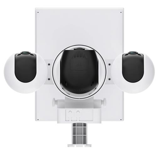 V380Max P19SE-4G V380 Pro Cámara de Seguridad Triple con 4G y Panel Solar