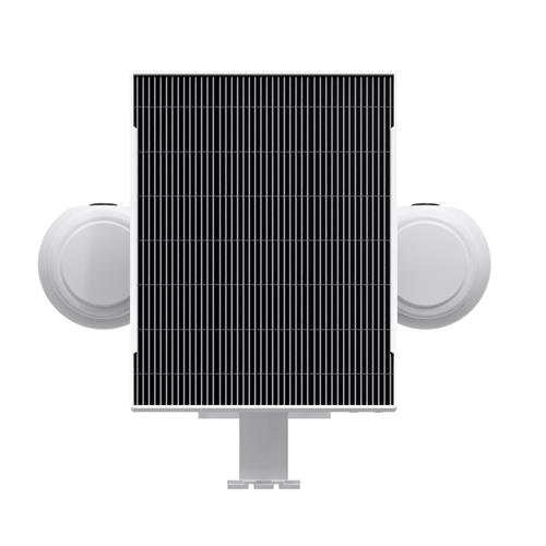 V380Max P19SE-4G V380 Pro Cámara de Seguridad Triple con 4G y Panel Solar