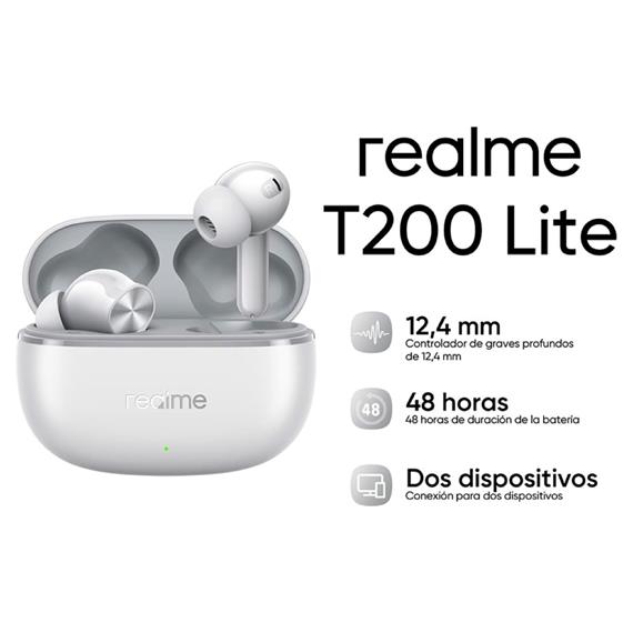 Realme Buds T200 Lite Earphone Storm Grey (RMA2415-A)