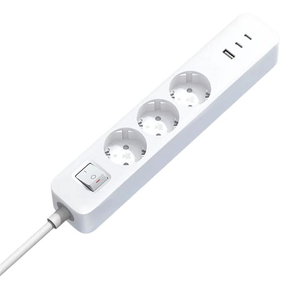 Xiaomi 20W Power Strip - Regleta de Enchufes con USB 20W (BHR07UK)