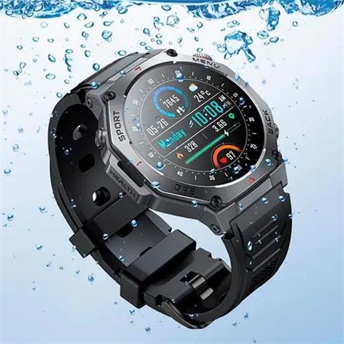 Hoco Y37 Smartwatch con GPS, Pantalla Amoled y Llamadas Bluetooth