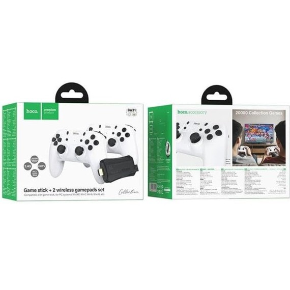 Hoco GA31 Consola Stick HDMI para juegos RETRO con 2 Mandos