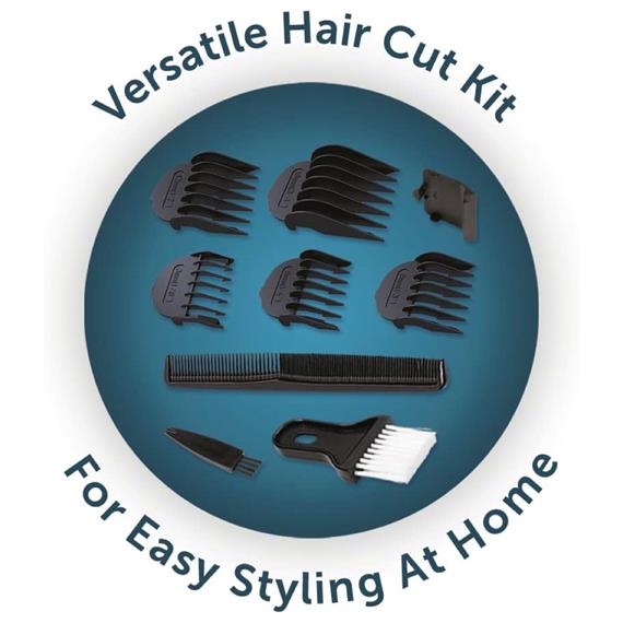 Remington HC5020 Cortapelo con Cable y 10 Accesorios