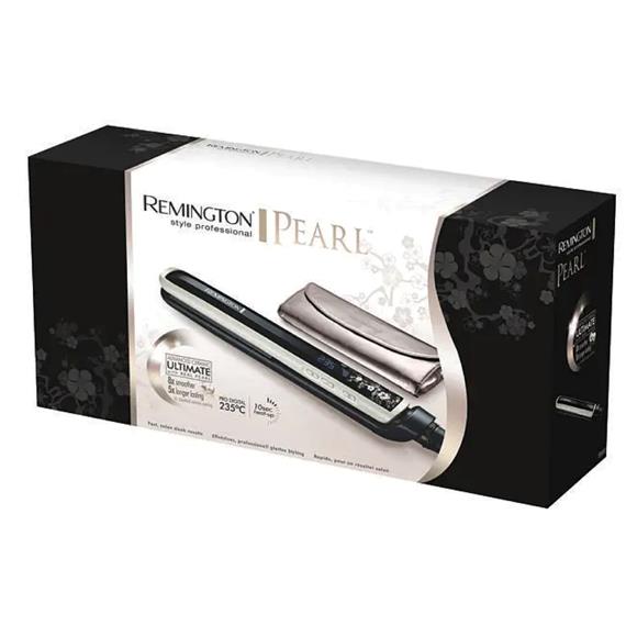 Remington S9500 E51 Pearl Plancha de Pelo con Display Digital y 230º