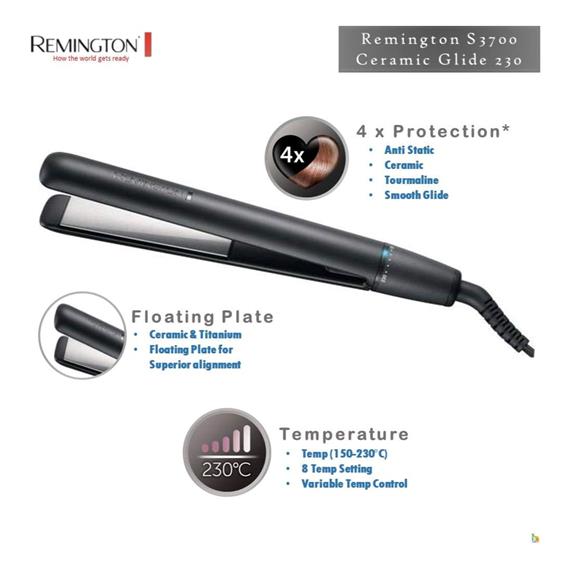 Remington S3700 Plancha de Pelo Ceramica con 230º