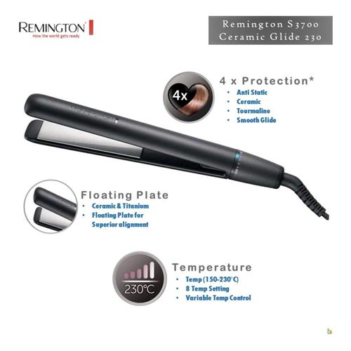 Remington S3700 Plancha de Pelo Ceramica con 230º